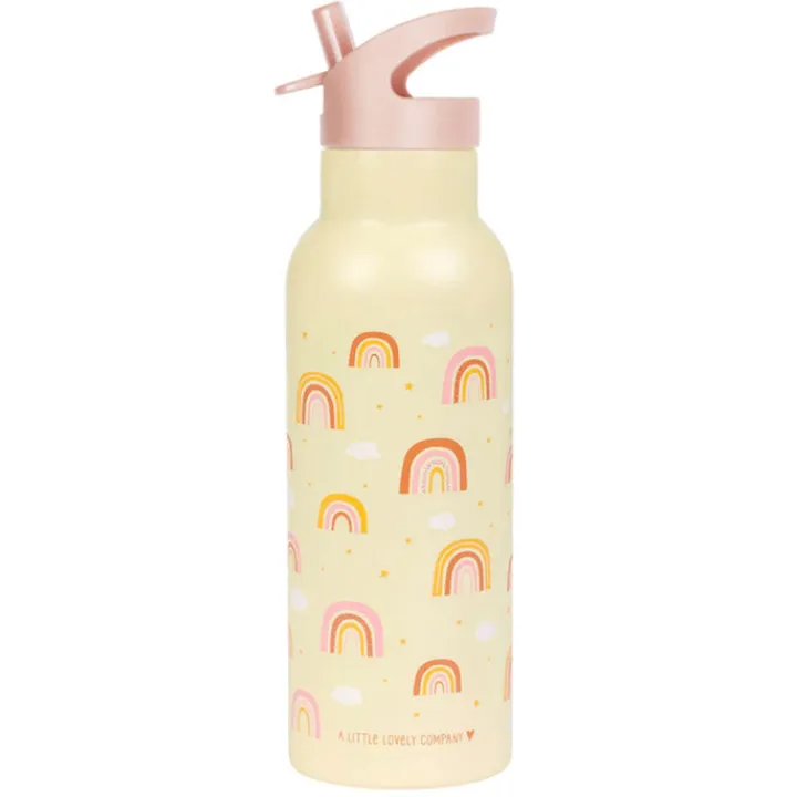 Waterflessen|Thermosflessen>A Little Lovely Company Alex Water Bottle XL rainbows