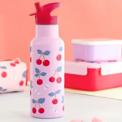 Waterflessen|Thermosflessen>A Little Lovely Company Alex Water Bottle XL cherries