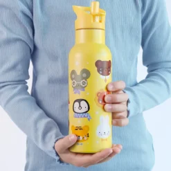 Waterflessen|Thermosflessen>A Little Lovely Company Alex Water Bottle XL animal friends