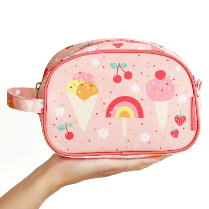 Toilettassen>A Little Lovely Company Jules Toiletry Bag ice-cream