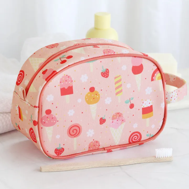 Toilettassen>A Little Lovely Company Jules Toiletry Bag ice-cream