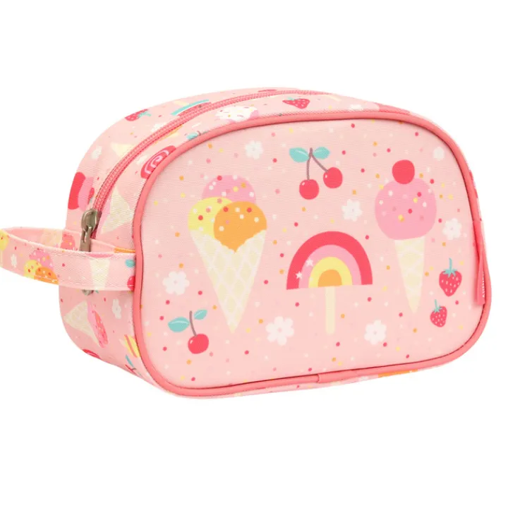 Toilettassen>A Little Lovely Company Jules Toiletry Bag ice-cream