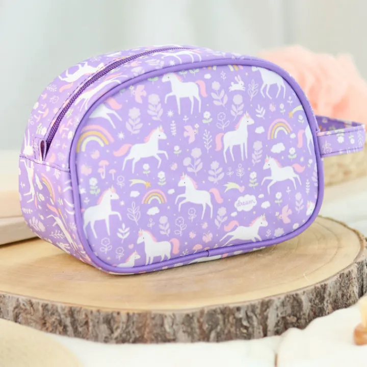 Toilettassen>A Little Lovely Company Jules Toiletry Bag unicorn dreams