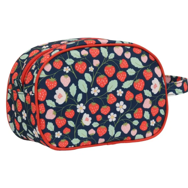 Toilettassen>A Little Lovely Company Jules Toiletry Bag strawberries
