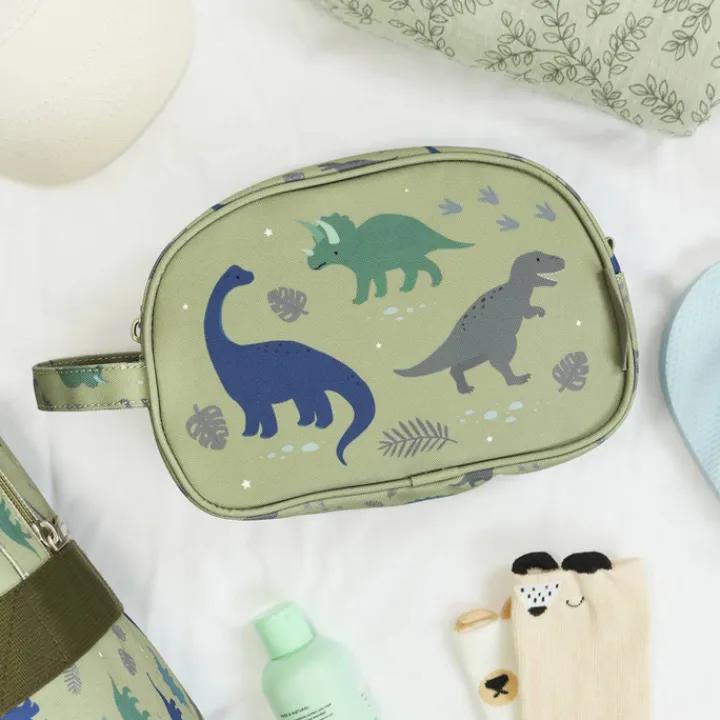 Toilettassen>A Little Lovely Company Jules Toiletry Bag dinosaurs