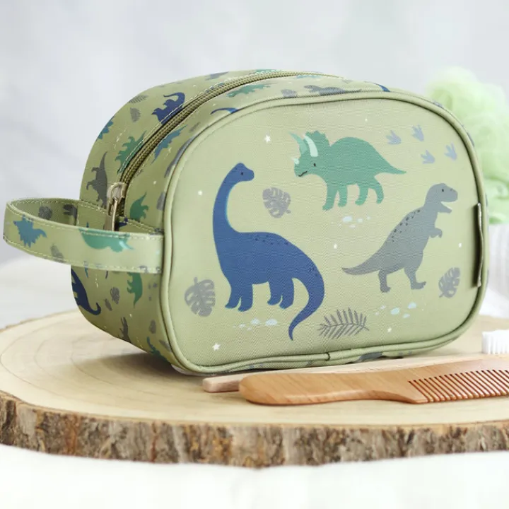 Toilettassen>A Little Lovely Company Jules Toiletry Bag dinosaurs