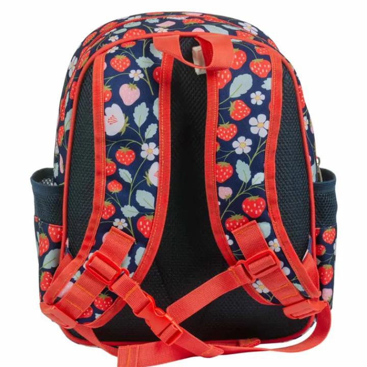 Peuter Rugzakken|Kinderrugzakken>A Little Lovely Company Noa Backpack strawberries