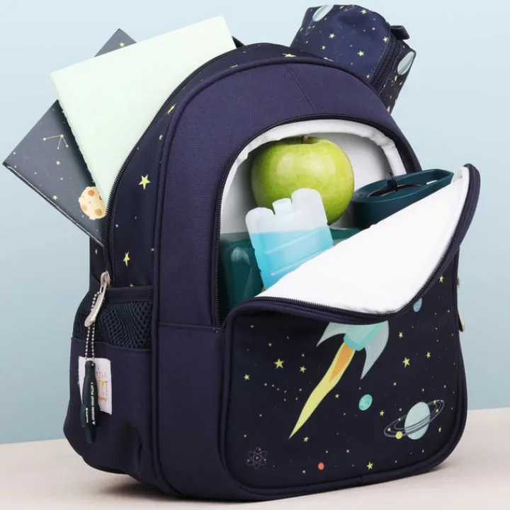 Peuter Rugzakken|Kinderrugzakken>A Little Lovely Company Noa Backpack space