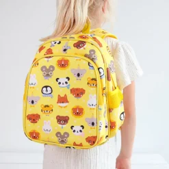 Peuter Rugzakken|Kinderrugzakken>A Little Lovely Company Noa Backpack animal friends