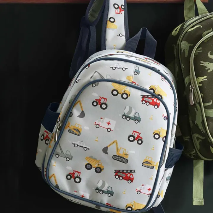 Peuter Rugzakken|Kinderrugzakken>A Little Lovely Company Noa Backpack vehicles