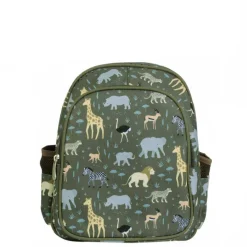 Peuter Rugzakken|Kinderrugzakken>A Little Lovely Company Noa Backpack savanna