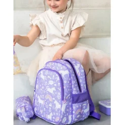 Peuter Rugzakken|Kinderrugzakken>A Little Lovely Company Noa Backpack unicorn dreams