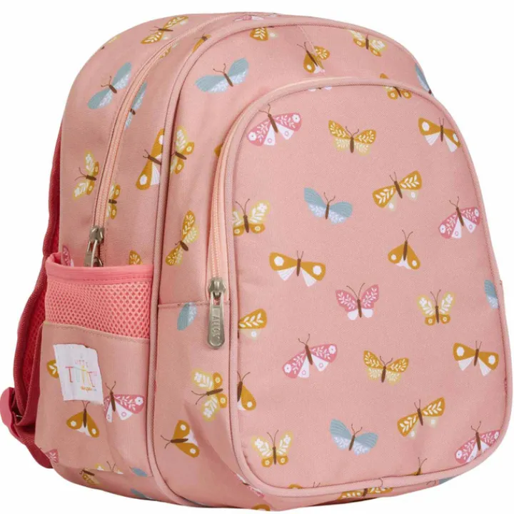 Peuter Rugzakken|Kinderrugzakken>A Little Lovely Company Noa Backpack butterflies