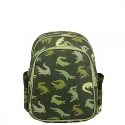 Peuter Rugzakken|Kinderrugzakken>A Little Lovely Company Noa Backpack crocodiles