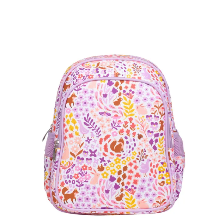 Peuter Rugzakken|Kinderrugzakken>A Little Lovely Company Noa Backpack flower garden