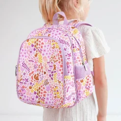 Peuter Rugzakken|Kinderrugzakken>A Little Lovely Company Noa Backpack flower garden