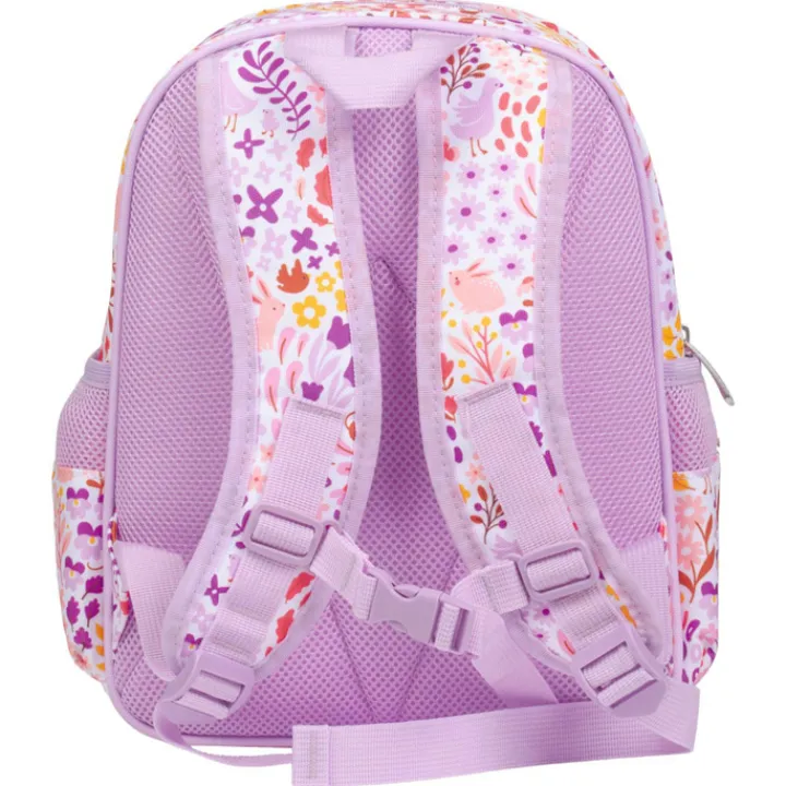 Peuter Rugzakken|Kinderrugzakken>A Little Lovely Company Noa Backpack flower garden