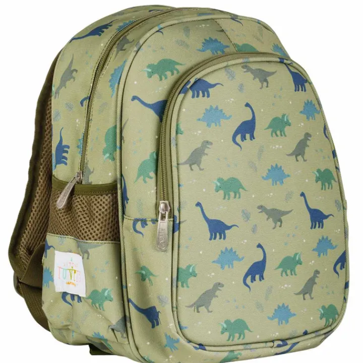 Peuter Rugzakken|Kinderrugzakken>A Little Lovely Company Noa Backpack dinosaurs