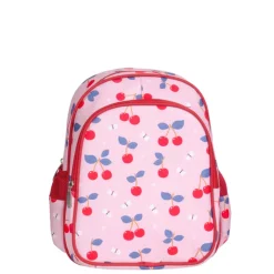 Peuter Rugzakken|Kinderrugzakken>A Little Lovely Company Noa Backpack cherries