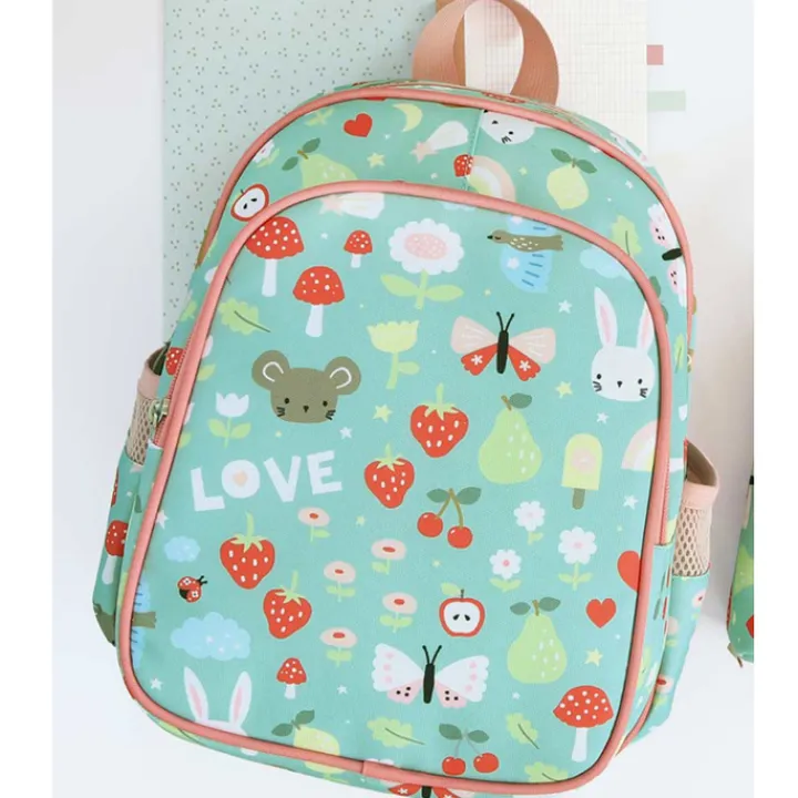 Peuter Rugzakken|Kinderrugzakken>A Little Lovely Company Noa Backpack joy