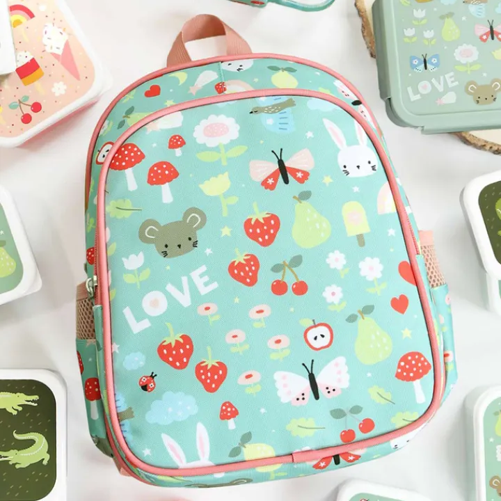 Peuter Rugzakken|Kinderrugzakken>A Little Lovely Company Noa Backpack joy