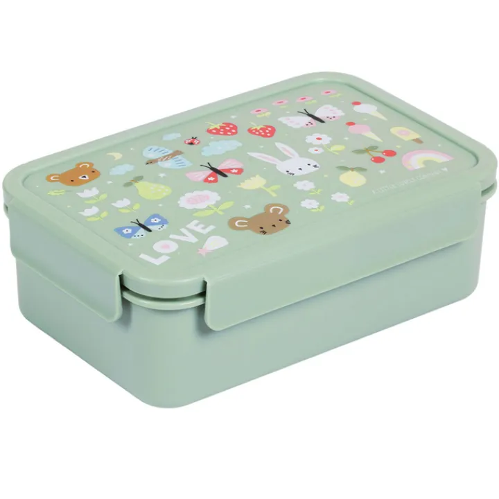 Lunchboxen>A Little Lovely Company Robin Bento Lunchbox joy