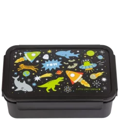 Lunchboxen>A Little Lovely Company Robin Bento Lunchbox galaxy