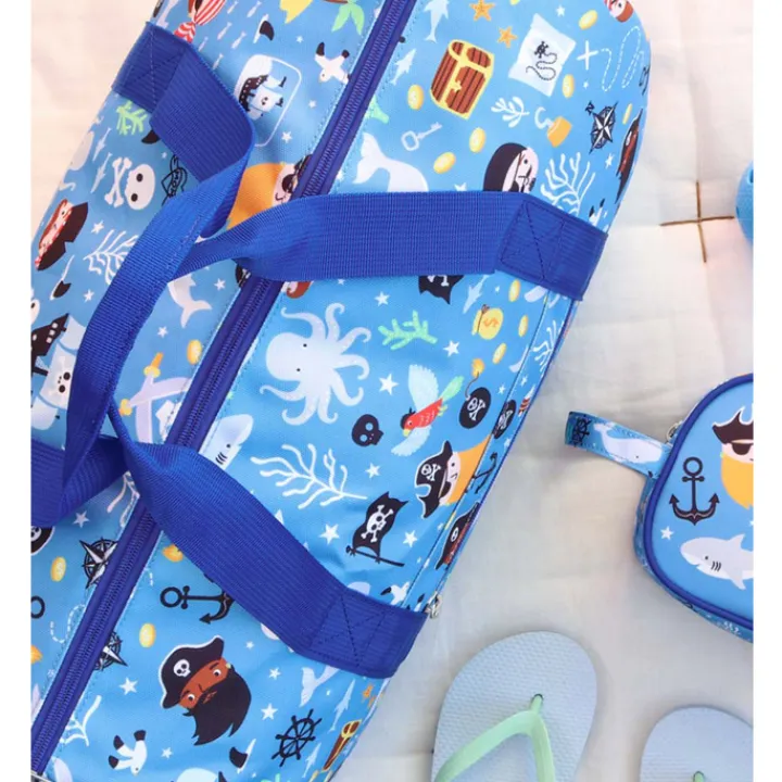 Kleine Reistassen|Handbagage Reistassen>A Little Lovely Company Sam Weekendbag pirates
