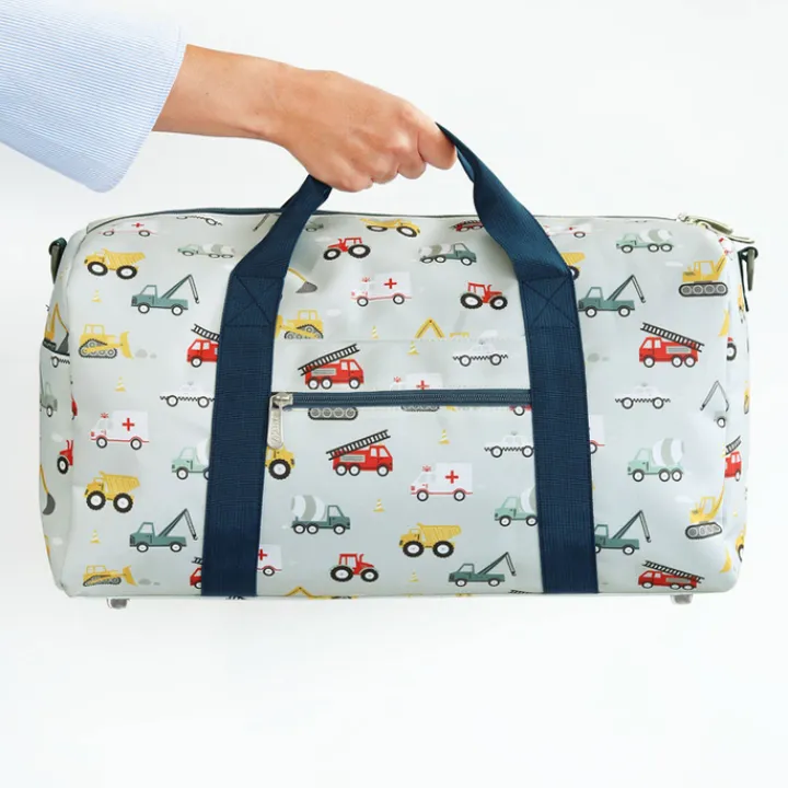 Kleine Reistassen|Kinder Reistassen>A Little Lovely Company Sam Weekendbag vehicles