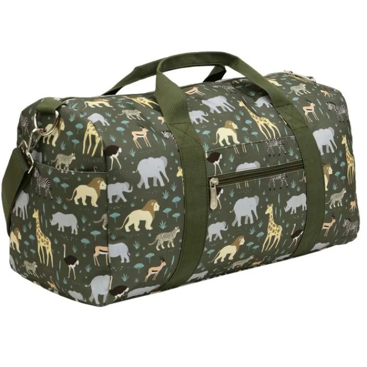 Kleine Reistassen|Handbagage Reistassen>A Little Lovely Company Sam Weekendbag savanna