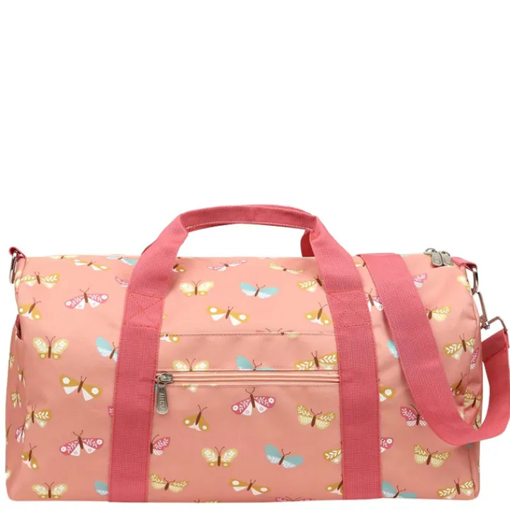 Kleine Reistassen|Handbagage Reistassen>A Little Lovely Company Sam Weekendbag butterflies
