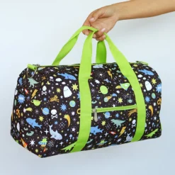 Kleine Reistassen|Handbagage Reistassen>A Little Lovely Company Sam Weekendbag galaxy