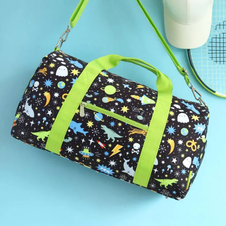 Kleine Reistassen|Handbagage Reistassen>A Little Lovely Company Sam Weekendbag galaxy
