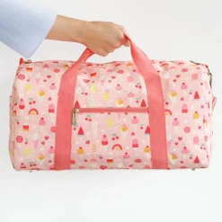 Kleine Reistassen|Handbagage Reistassen>A Little Lovely Company Sam Weekendbag ice-cream