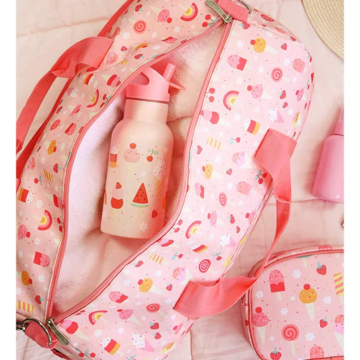 Kleine Reistassen|Handbagage Reistassen>A Little Lovely Company Sam Weekendbag ice-cream