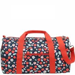 Kleine Reistassen|Handbagage Reistassen>A Little Lovely Company Sam Weekendbag strawberries