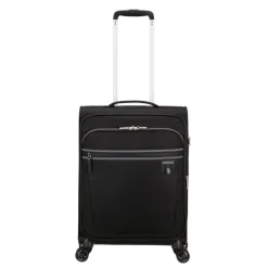 Transavia Trolleys|Handbagage Trolleys>American Tourister Aerospin Spinner S Exp black