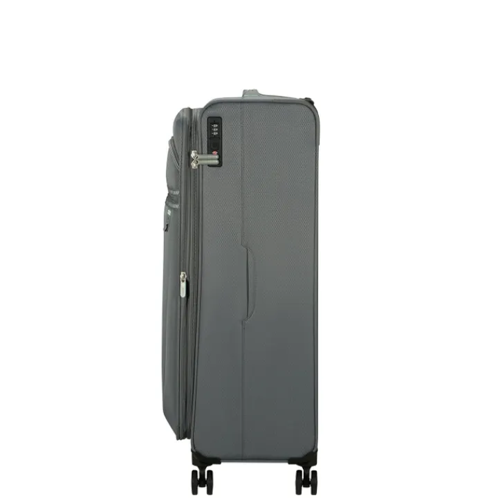 Reistrolleys|Reiskoffers>American Tourister Aerospin Spinner L Exp stone basalt