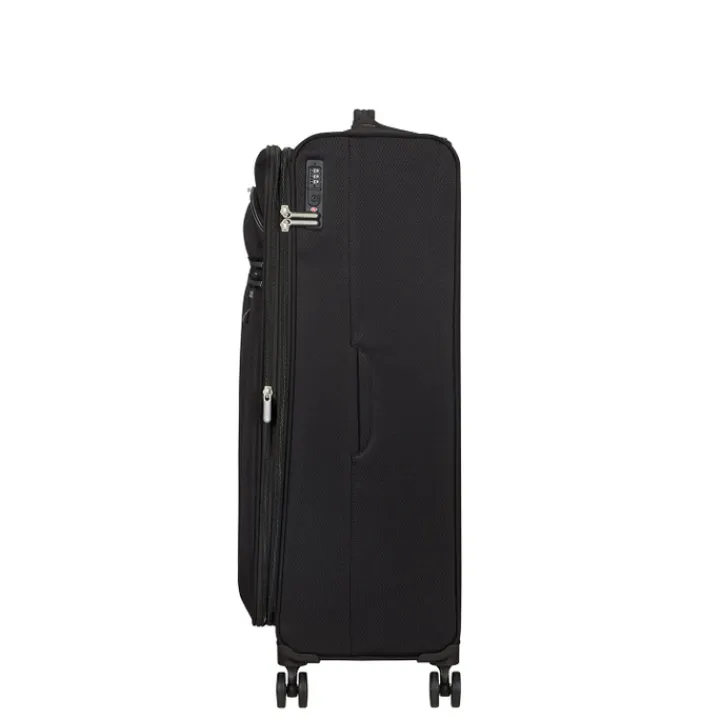Reistrolleys|Reiskoffers>American Tourister Aerospin Spinner L Exp black