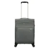 Transavia Trolleys|Reistrolleys>American Tourister Aerospin Spinner S Exp stone basalt