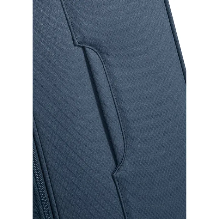 Reistrolleys|Reiskoffers>American Tourister Aerospin Spinner M Exp indigo