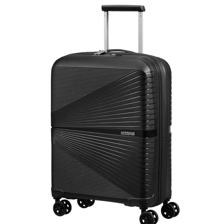 Transavia Trolleys|Ryanair Trolleys>American Tourister Airconic Spinner 55 onyx black