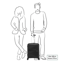 Transavia Trolleys|Ryanair Trolleys>American Tourister Airconic Spinner 55 deep ocean