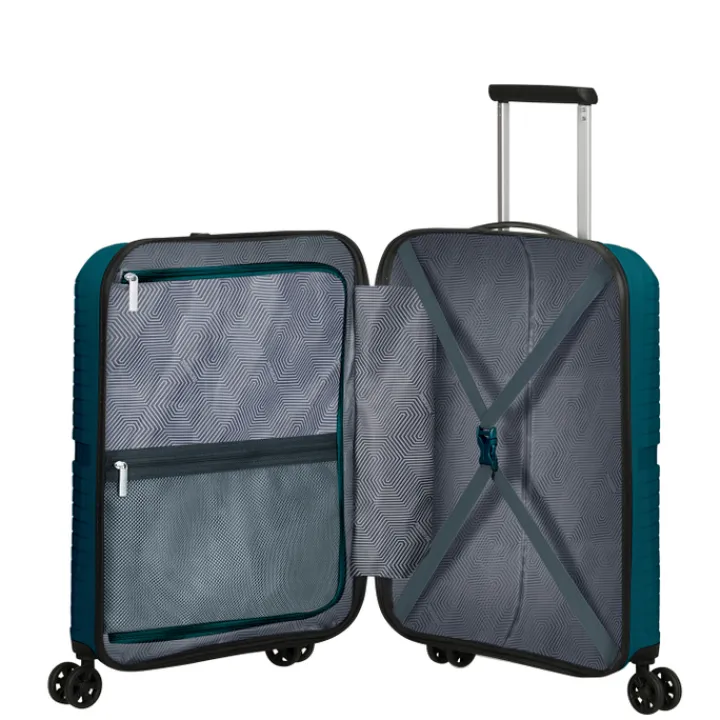 Transavia Trolleys|Ryanair Trolleys>American Tourister Airconic Spinner 55 deep ocean