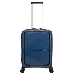 Transavia Trolleys|Handbagage Trolleys>American Tourister Airconic Spinner 55 Neon Frontloader 15.6'' midnight navy