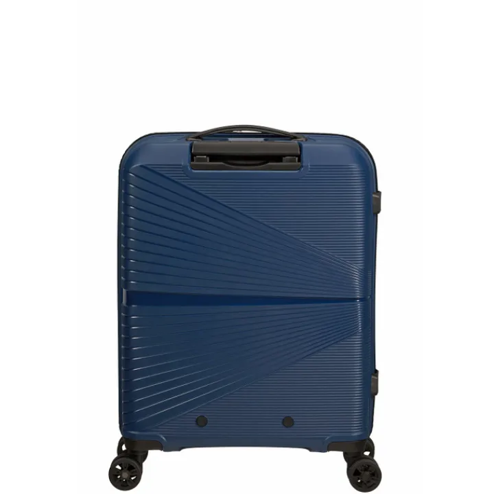 Transavia Trolleys|Handbagage Trolleys>American Tourister Airconic Spinner 55 Neon Frontloader 15.6'' midnight navy
