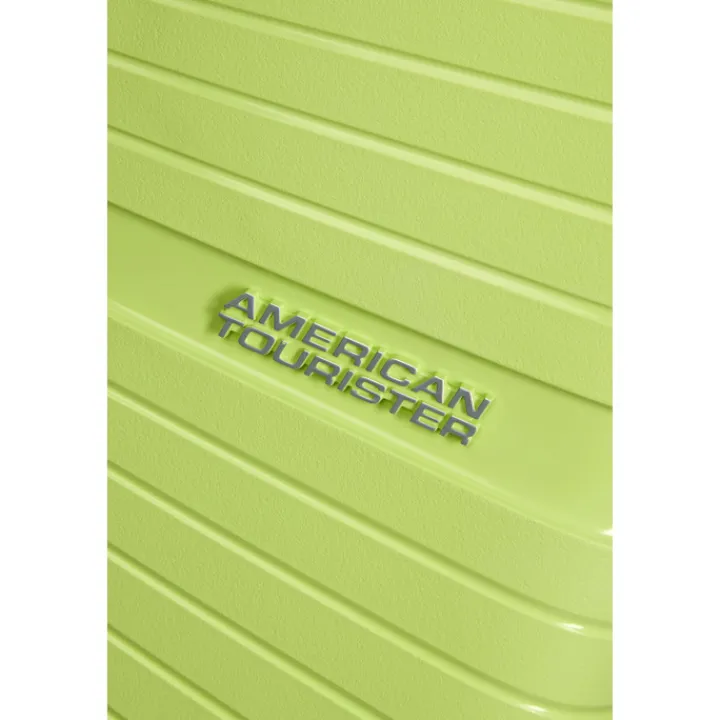Transavia Trolleys|Ryanair Trolleys>American Tourister Airconic Spinner 55/20 TSA electric lime