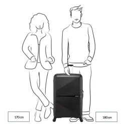 Reistrolleys|Reiskoffers>American Tourister Airconic Spinner 77/28 TSA electric lime