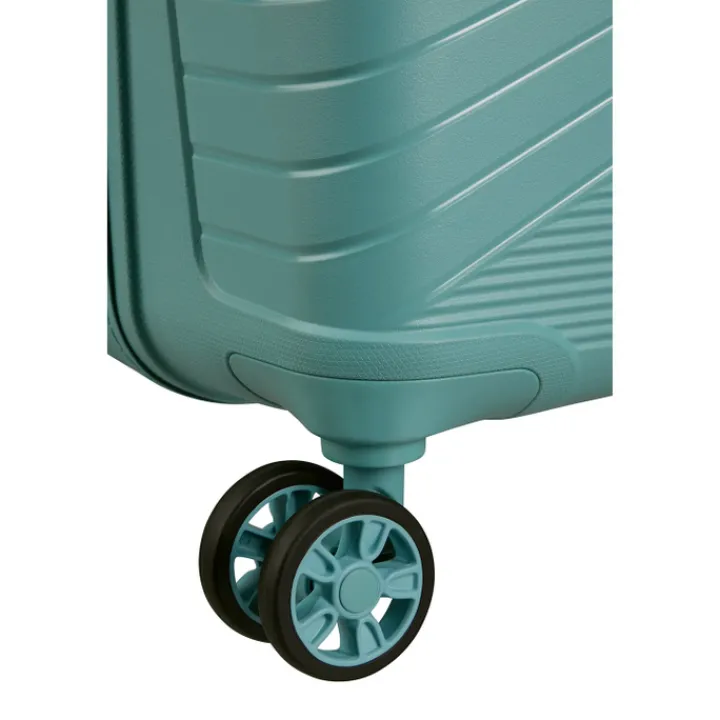 Transavia Trolleys|Ryanair Trolleys>American Tourister Airconic Spinner 55/20 TSA dusty turquoise