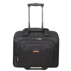 Handbagage Trolleys|Laptop Trolleys>American Tourister At Work Rolling Tote 15.6" black/orange